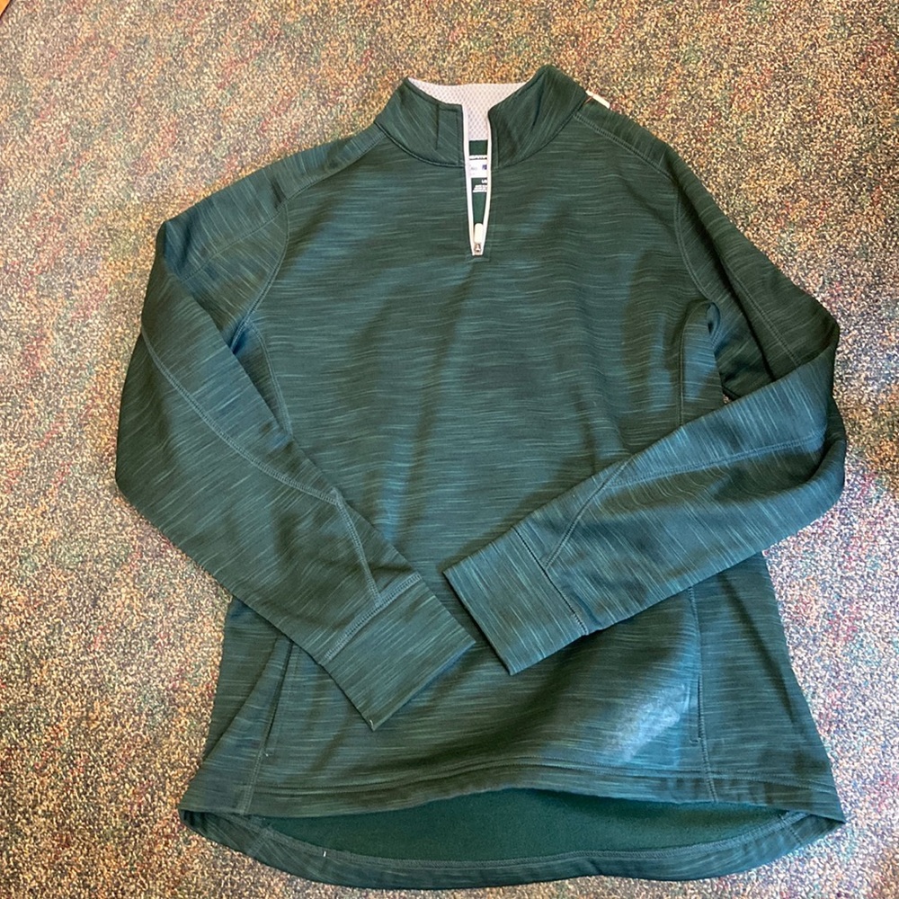 Fleece lined quarter zip